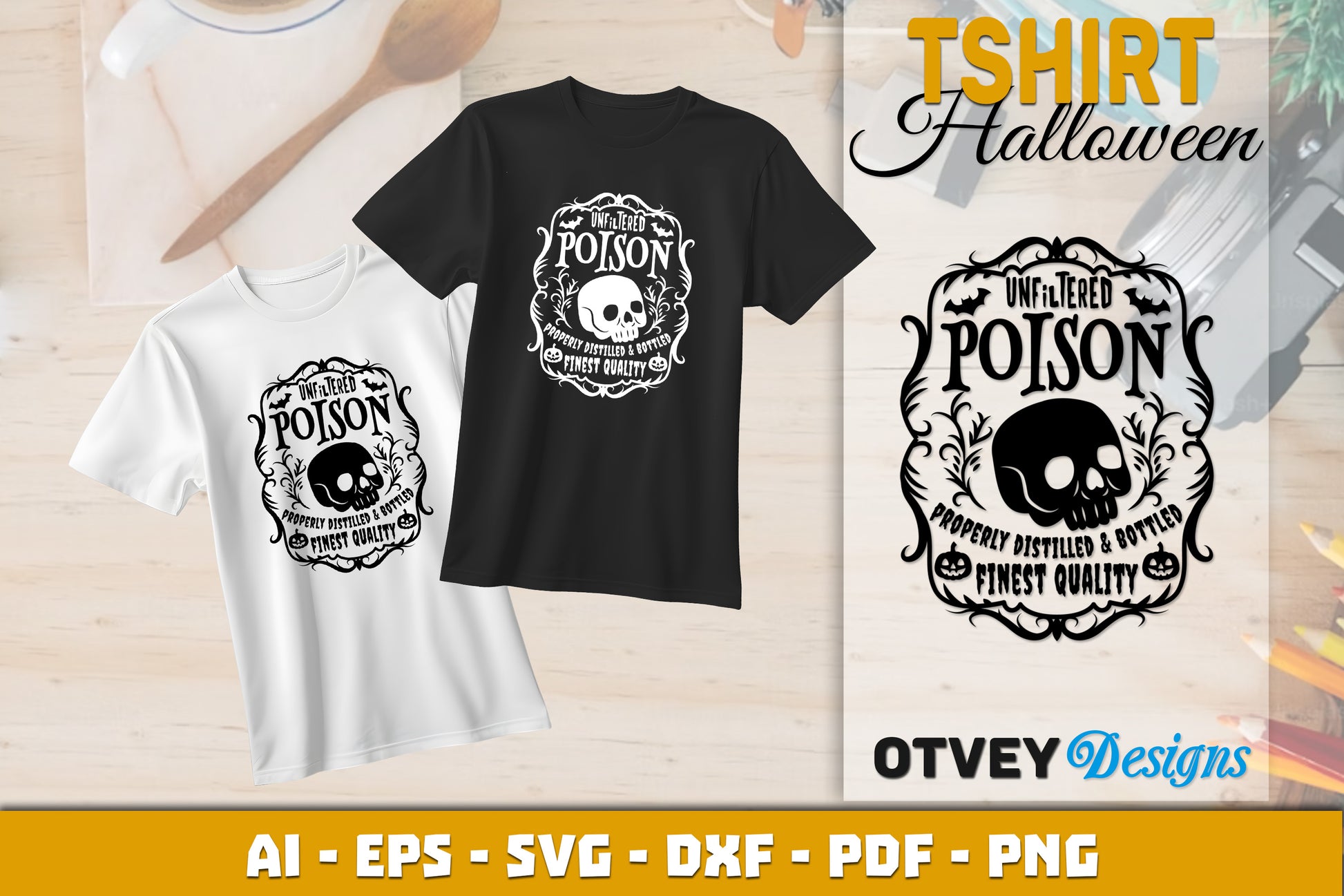 Halloween T-shirt SVG Bundle 22 - CraftNest - Digital Crafting and Art
