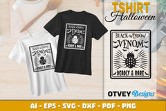 Halloween T-shirt SVG Bundle 24 - CraftNest - Digital Crafting and Art