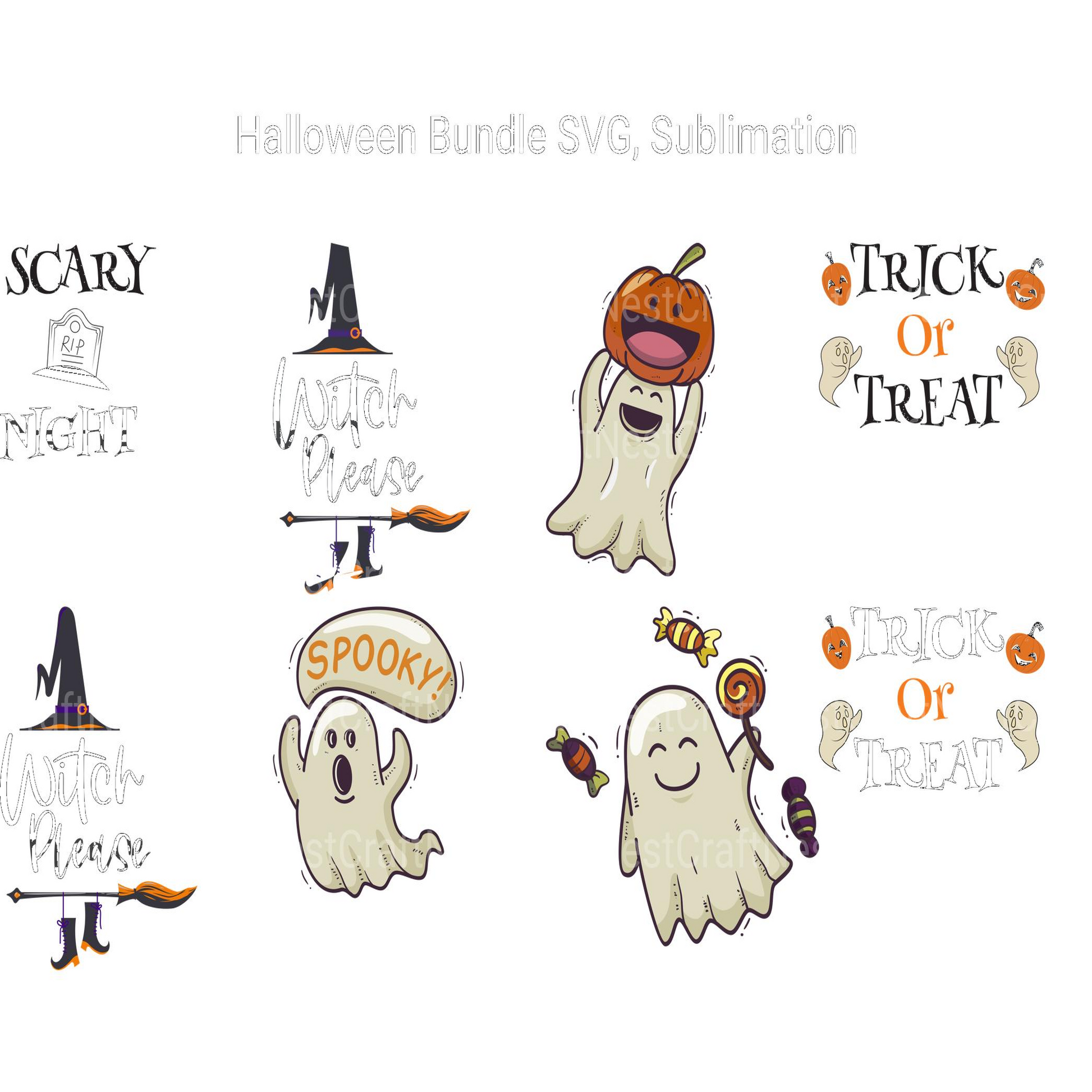 Halloween SVG Bundle - CraftNest - Digital Crafting and Art