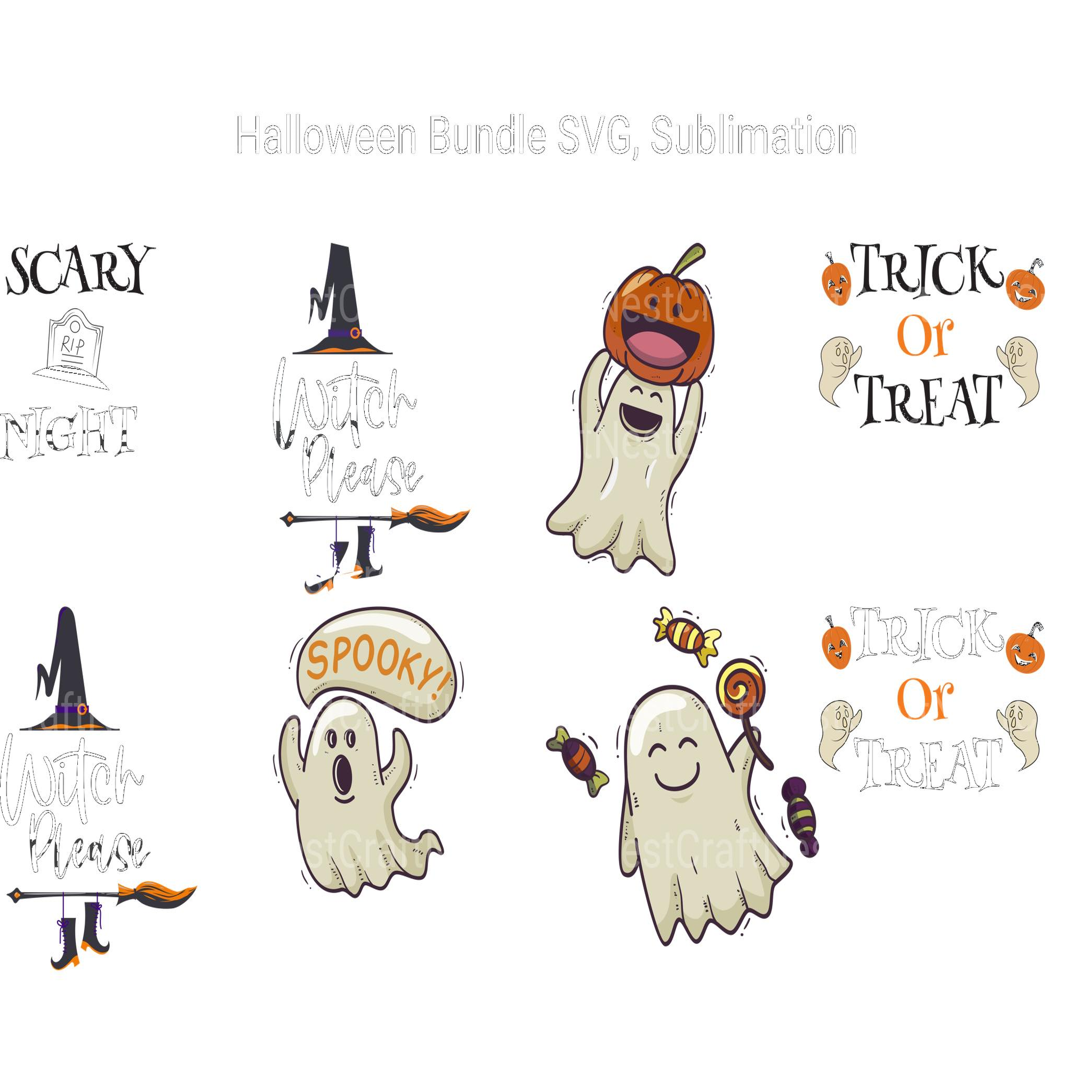 Halloween SVG Bundle - CraftNest - Digital Crafting and Art