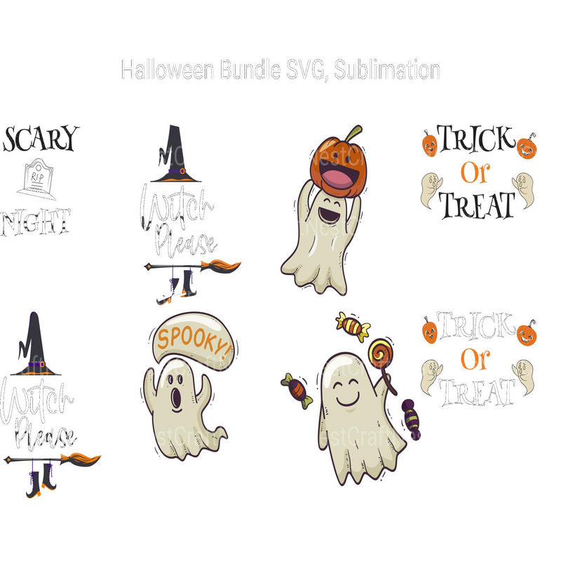 Halloween SVG Bundle - CraftNest - Digital Crafting and Art