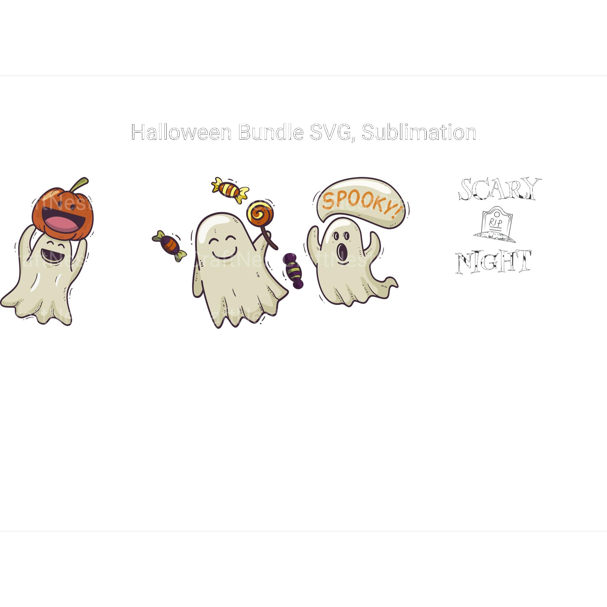 Halloween SVG Bundle - CraftNest - Digital Crafting and Art