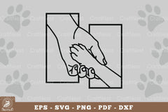 Hand and Paw Home Decor SVG Bundle - CraftNest - Digital Crafting and Art
