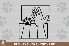 Hand and Paw Home Decor SVG Bundle - CraftNest - Digital Crafting and Art