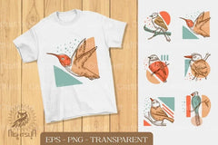 Hand Drawn Bird Clipart Bundle - CraftNest - Digital Crafting and Art