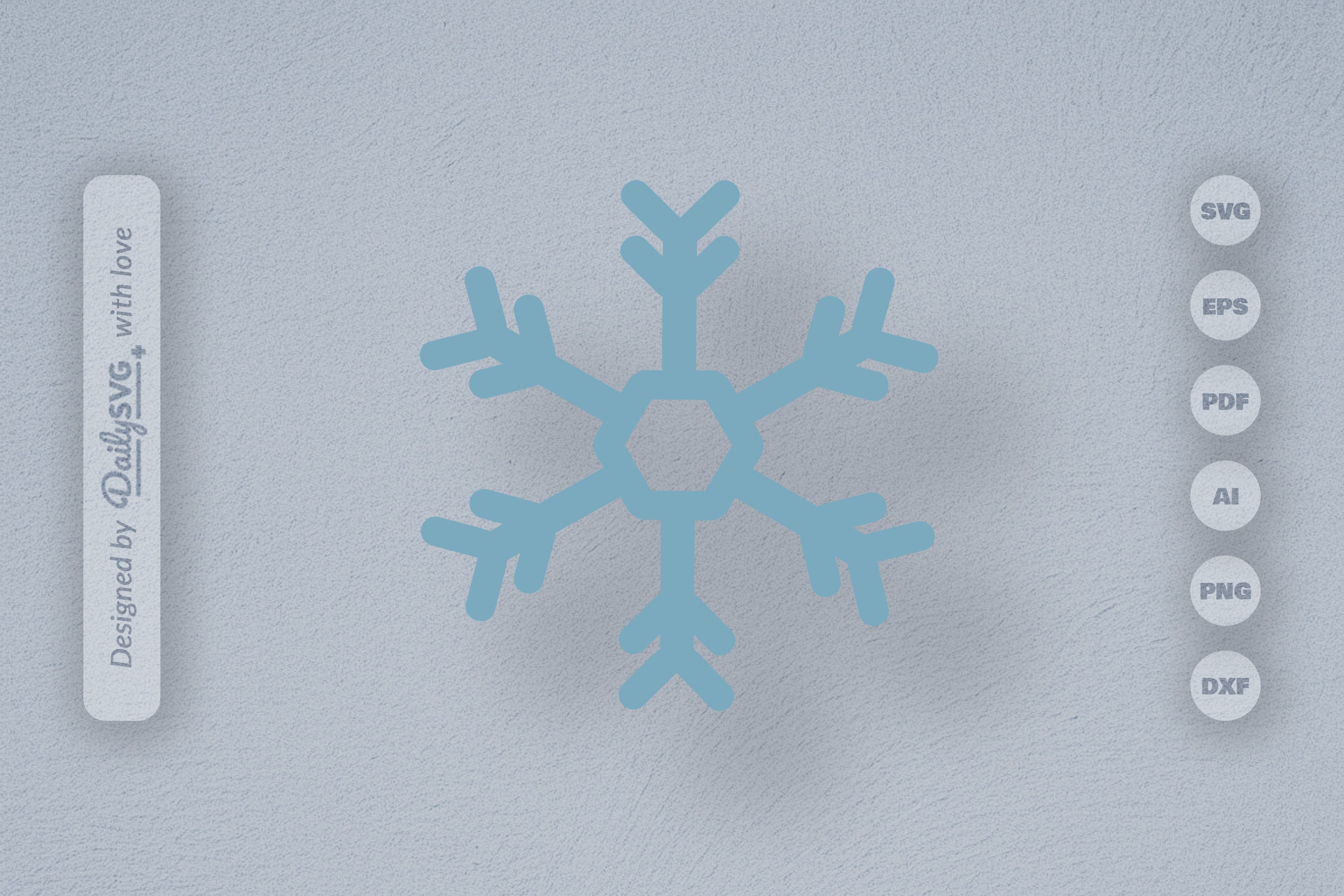 Hand-Drawn Snowflake SVG Bundle for Crafts & Design 5