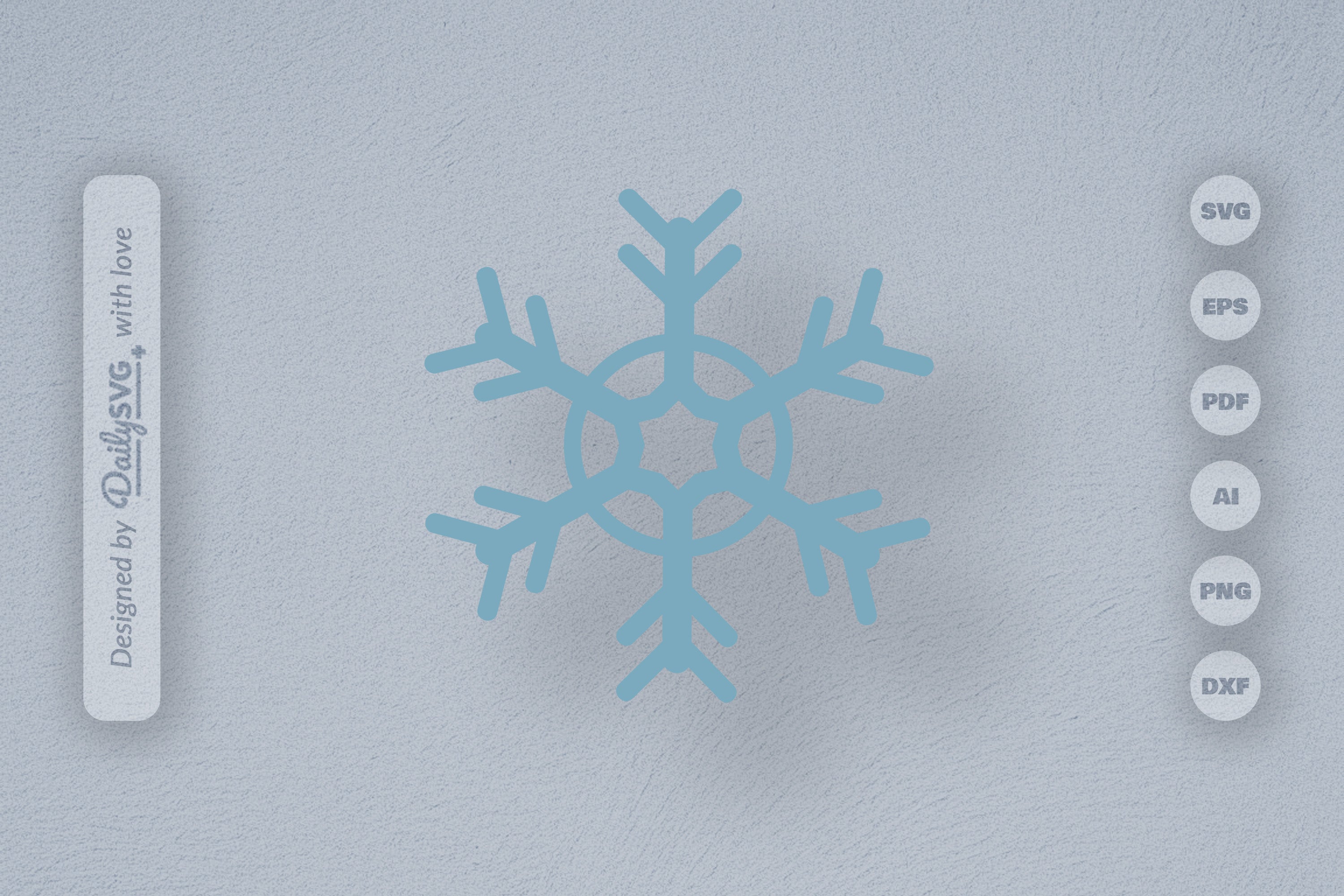 Hand-Drawn Snowflake SVG Bundle for Crafts & Design 6