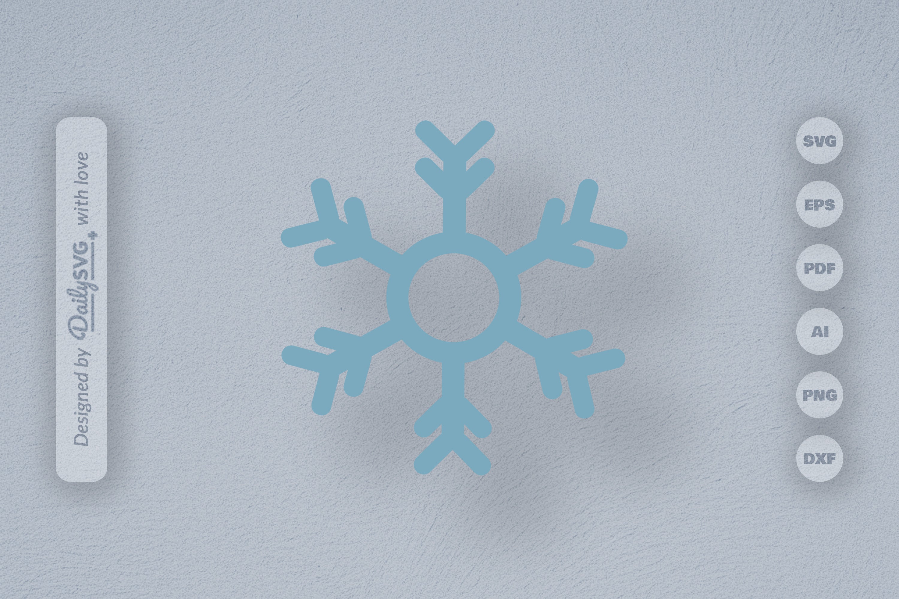 Hand-Drawn Snowflake SVG Bundle for Winter Designs 2