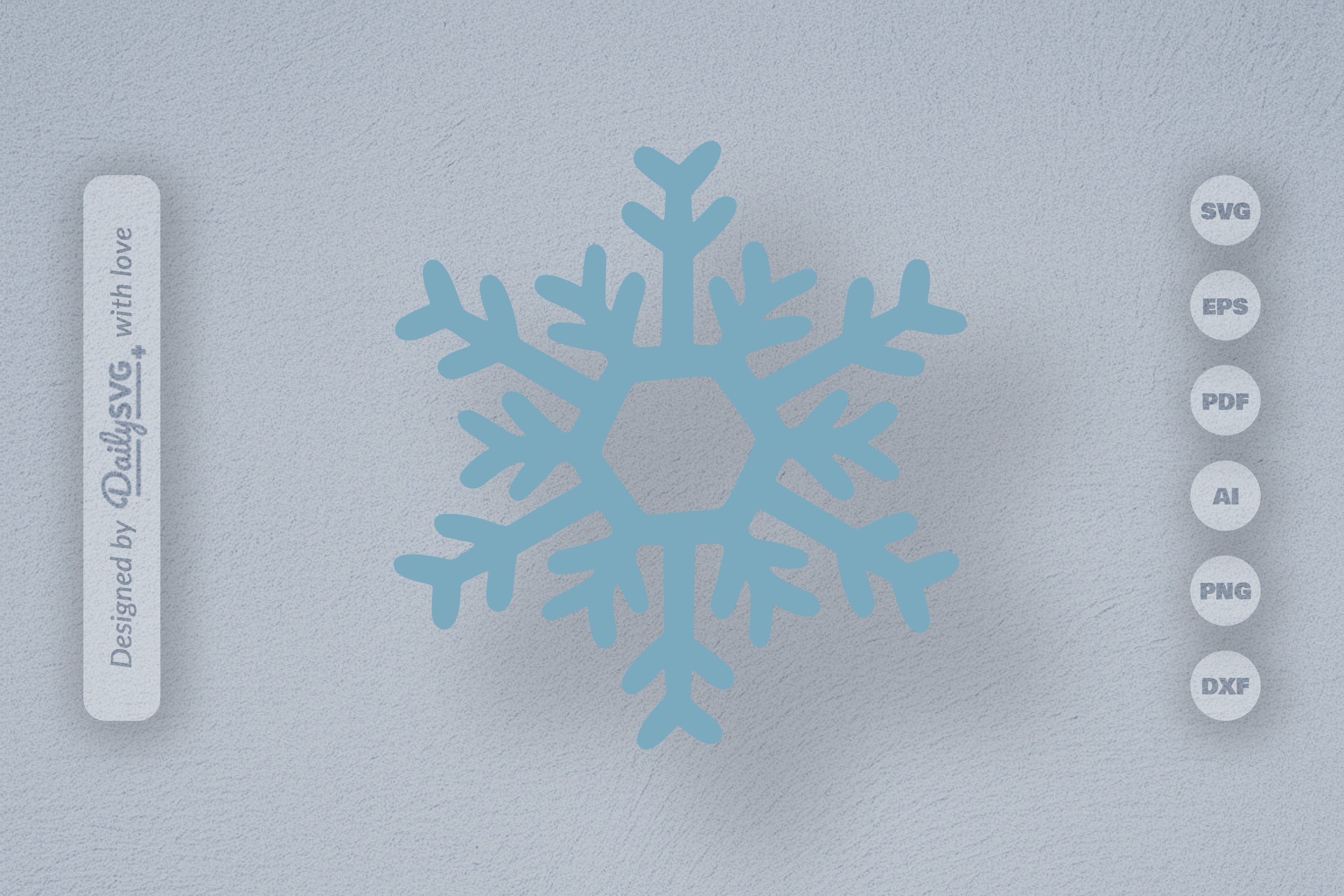 Hand-Drawn Snowflake SVG Bundle for Crafts & Design 3