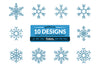 Hand-Drawn Snowflake Clipart Daily SVG Bundles