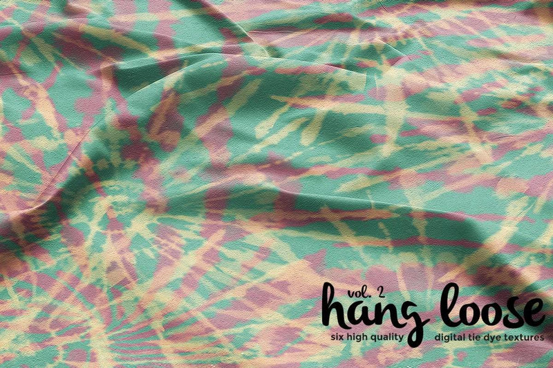 Hang Loose Vol. 2 - Tie-Dye - CraftNest - Digital Crafting and Art
