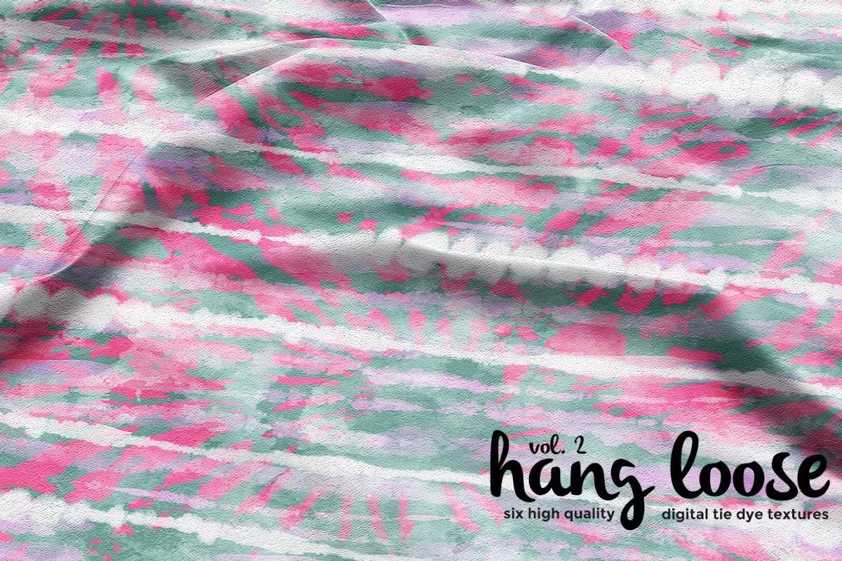 Hang Loose Vol. 2 - Tie-Dye - CraftNest - Digital Crafting and Art
