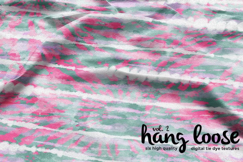 Hang Loose Vol. 2 - Tie-Dye - CraftNest - Digital Crafting and Art
