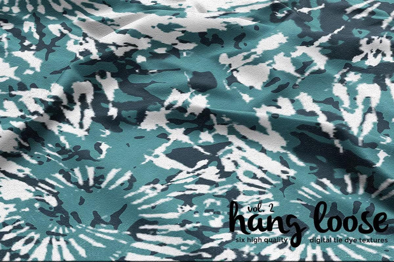 Hang Loose Vol. 2 - Tie-Dye - CraftNest - Digital Crafting and Art