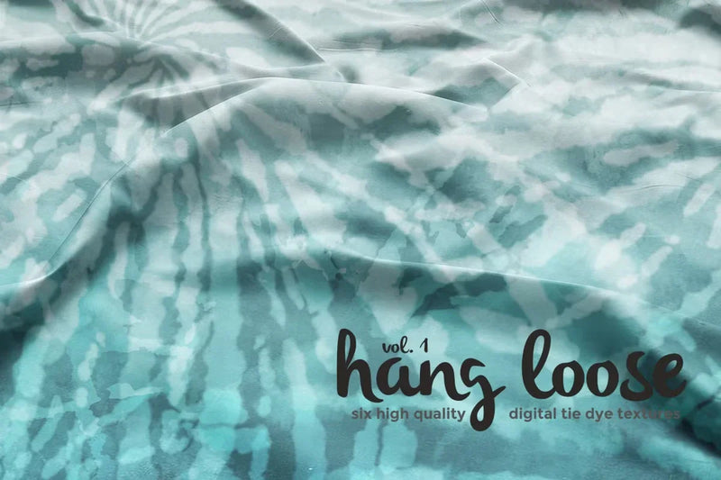 Hang Loose Vol. 1 - Tie-Dye - CraftNest - Digital Crafting and Art