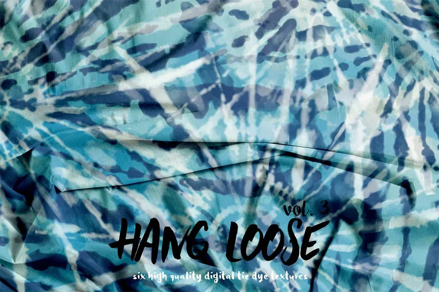 Hang Loose Vol. 3 - Tie-Dye - CraftNest - Digital Crafting and Art
