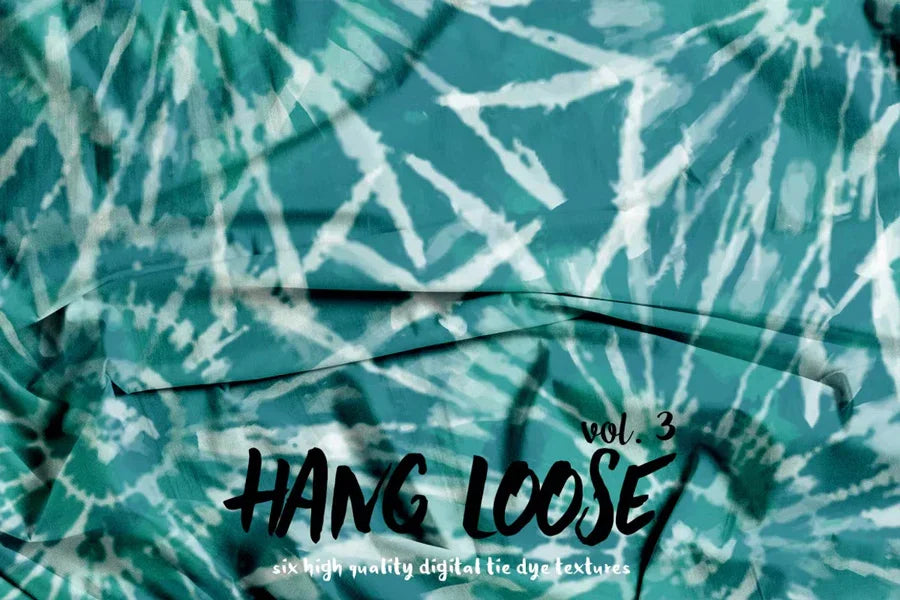 Hang Loose Vol. 3 - Tie-Dye - CraftNest - Digital Crafting and Art