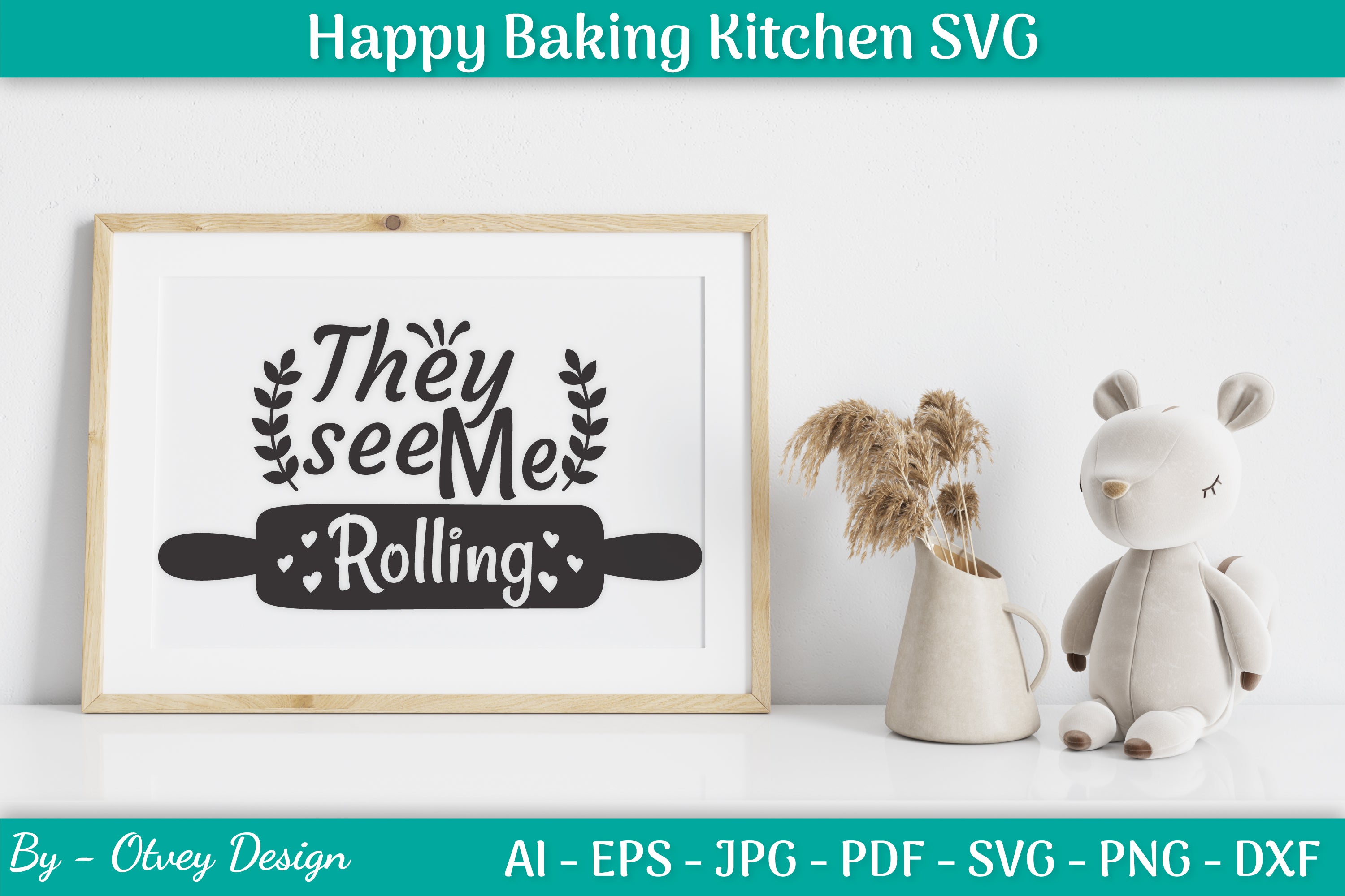 Happy Baking Kitchen SVG Bundle