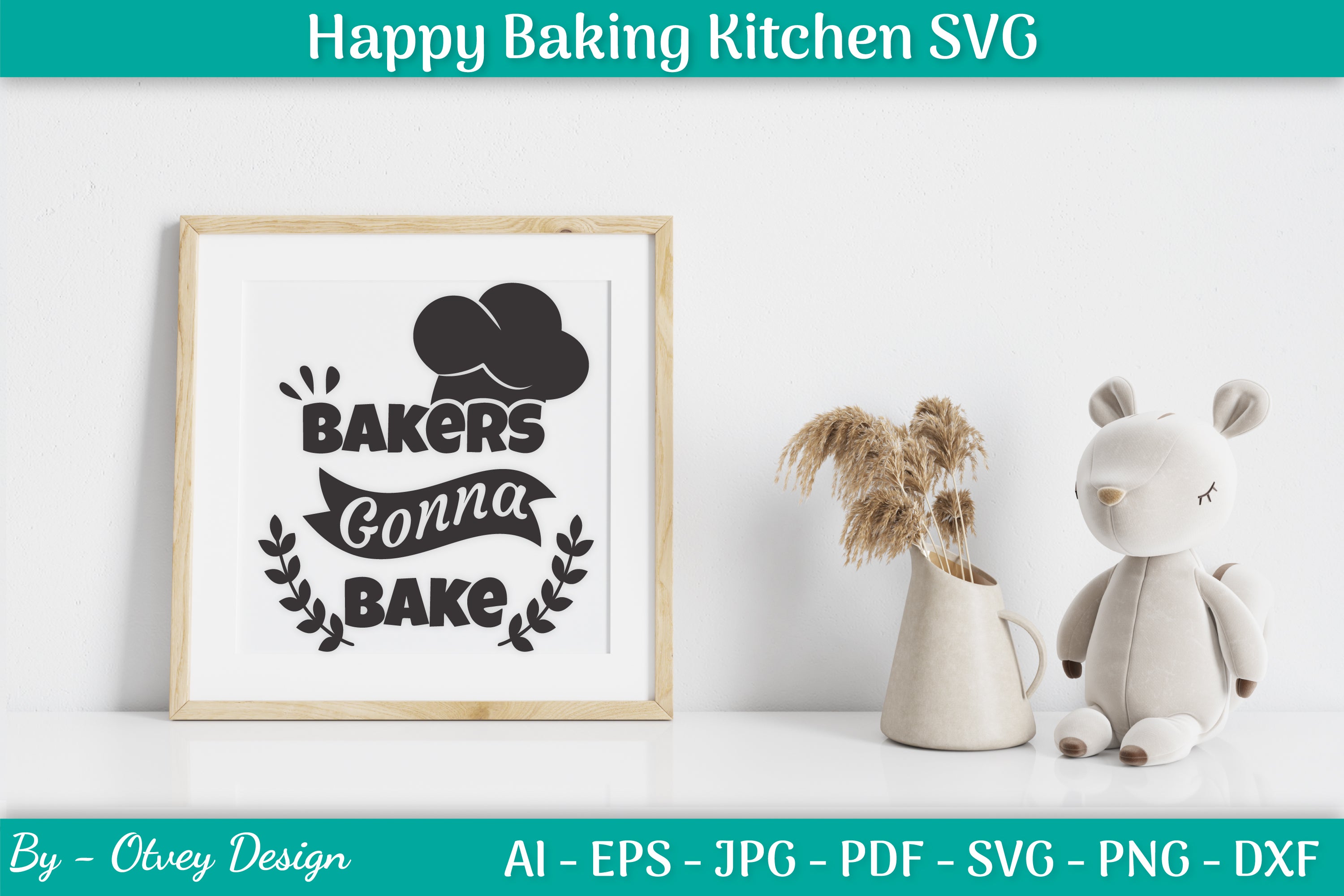 Happy Baking Kitchen SVG Bundle