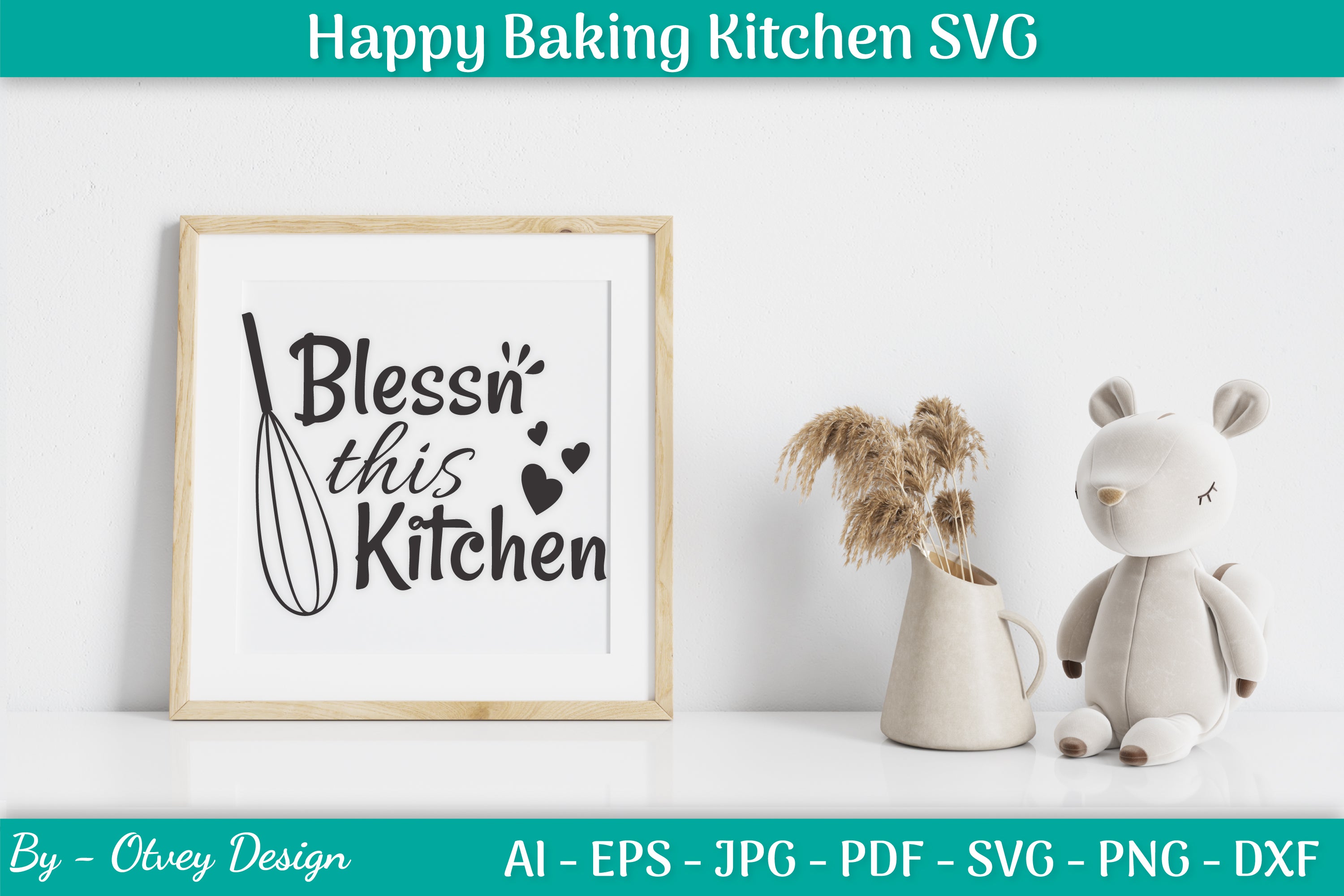 Happy Baking Kitchen SVG Bundle