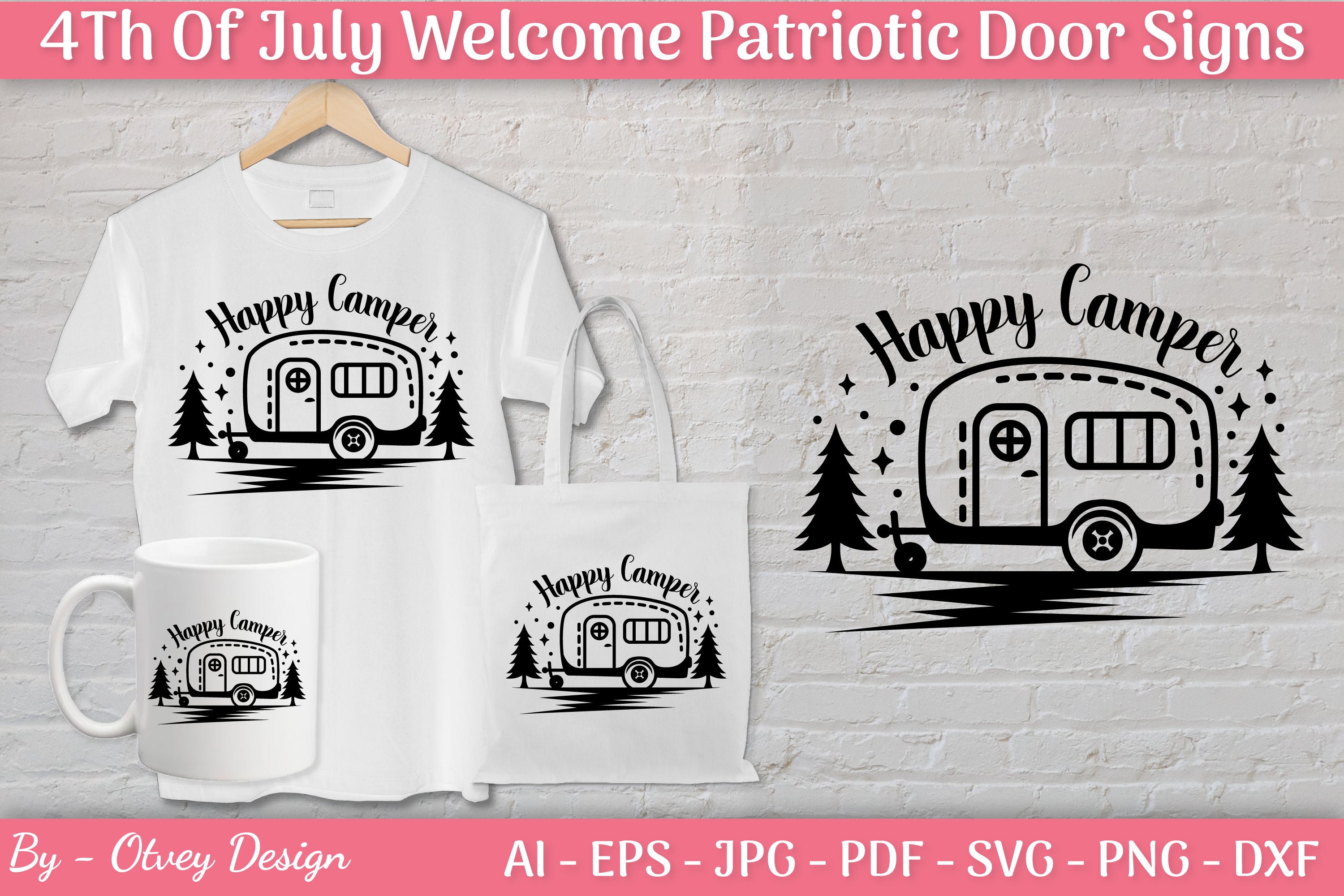 Happy Camper SVG Bundle