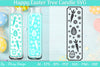 Happy Easter Candle Tree SVG Bundle