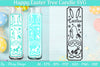 Happy Easter Candle Tree SVG Bundle