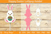 Happy Easter Lollipop Holder SVG Bundle