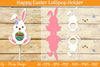 Happy Easter Lollipop Holder SVG Bundle
