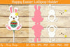 Happy Easter Lollipop Holder SVG Bundle