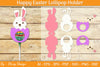 Happy Easter Lollipop Holder SVG Bundle