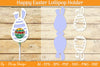 Happy Easter Lollipop Holder SVG Bundle