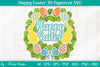 Happy Easter Papercut SVG Bundle