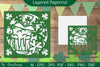 Happy St Patrick's Day Layered Papercut SVG Bundle