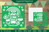 Happy St Patrick's Day Layered Papercut SVG Bundle
