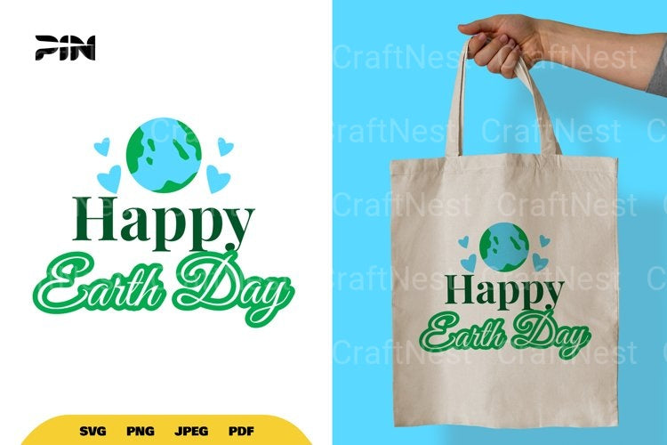 Happy Earth Day SVG Bundle - CraftNest - Digital Crafting and Art