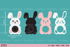 Happy Easter Candy Dome SVG Bundle - CraftNest - Digital Crafting and Art