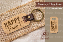 Happy Easter Laser Cut Keychain Clipart Bundle - CraftNest - Digital Crafting and Art