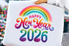 Happy New Year 2026 Clipart Bundle