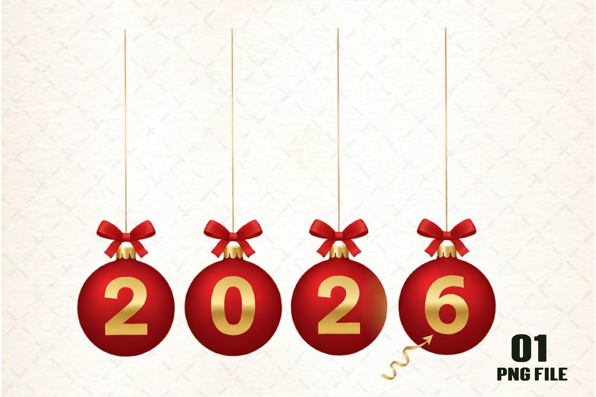 Happy New Year Clipart Bundle