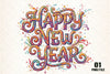 Happy New Year Clipart Bundle
