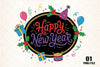 Happy New Year Clipart Bundle
