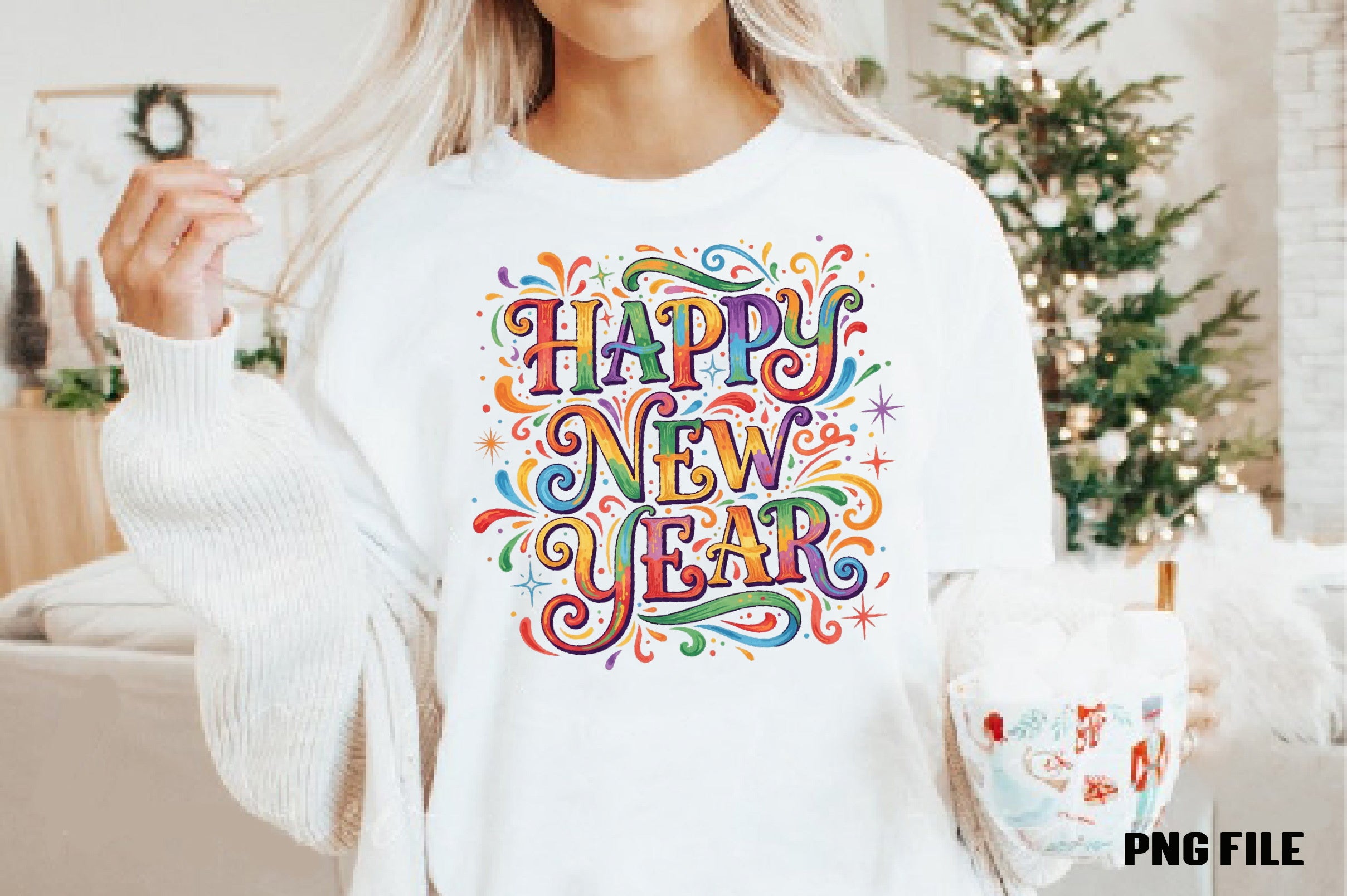 Happy New Year Clipart Bundle