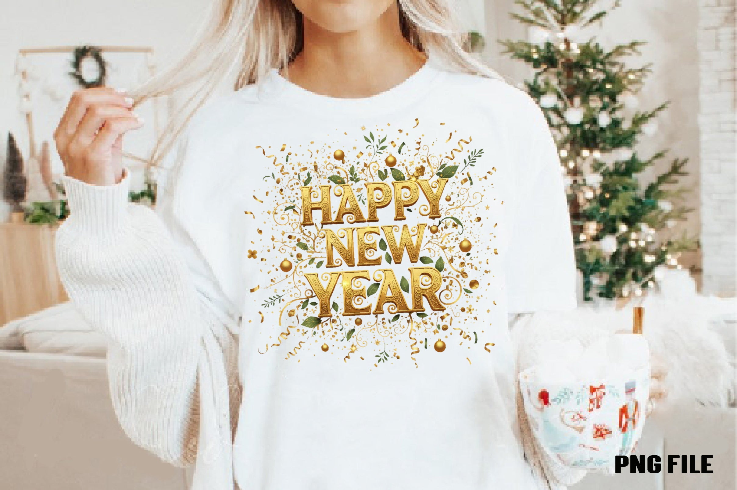 Happy New Year Clipart Bundle