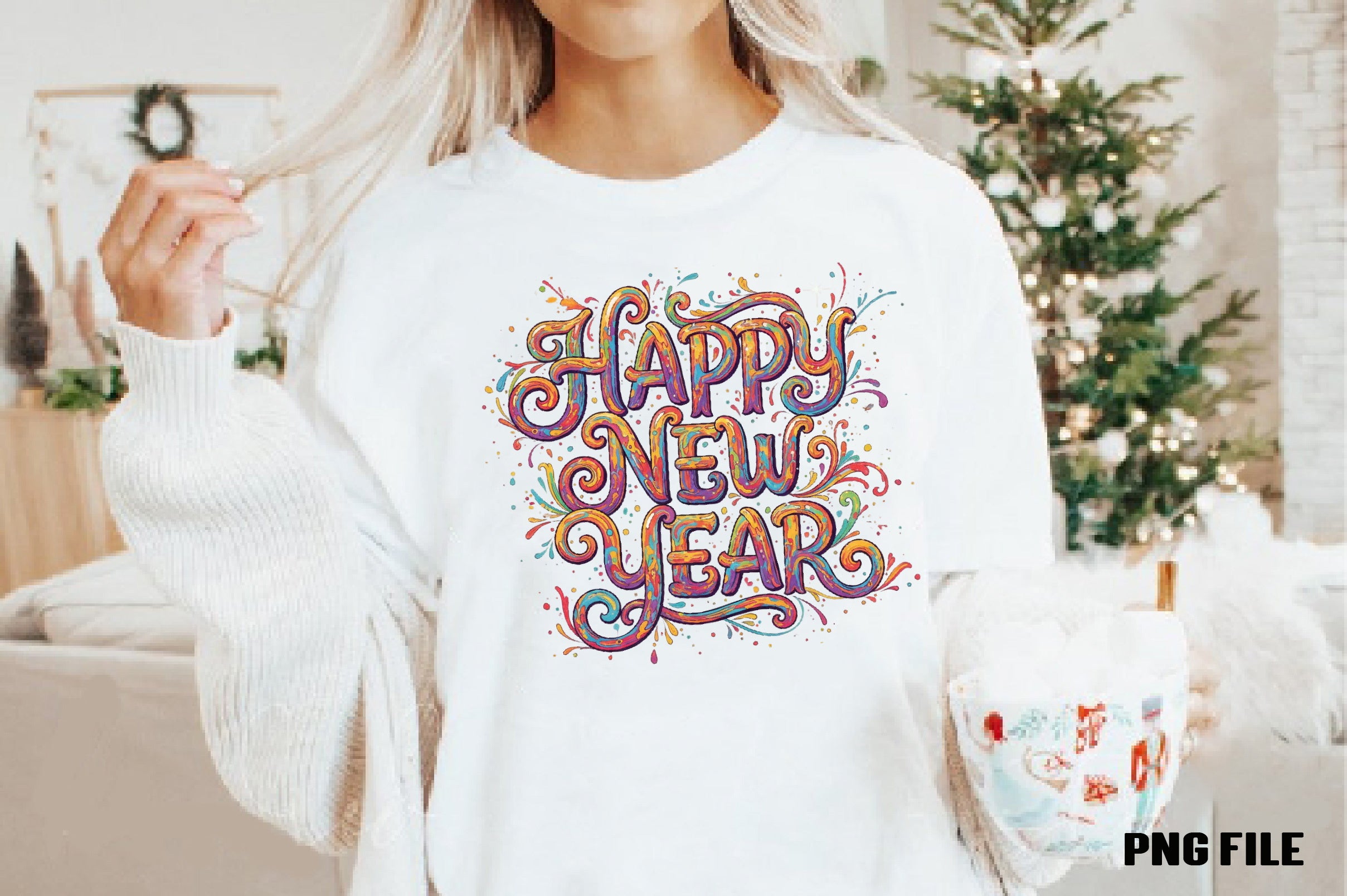 Happy New Year Clipart Bundle