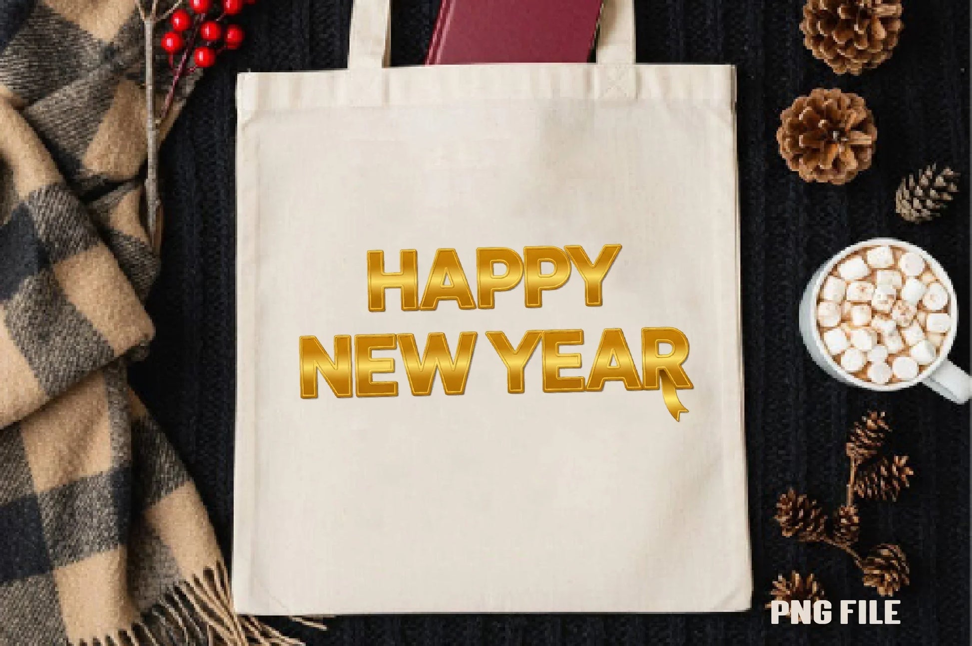 Happy New Year Clipart Bundle - CraftNest - Digital Crafting and Art