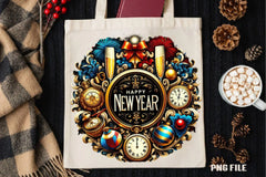 Happy New Year Clipart Bundle - CraftNest - Digital Crafting and Art