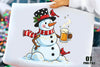 Happy Snowman Clipart Bundle