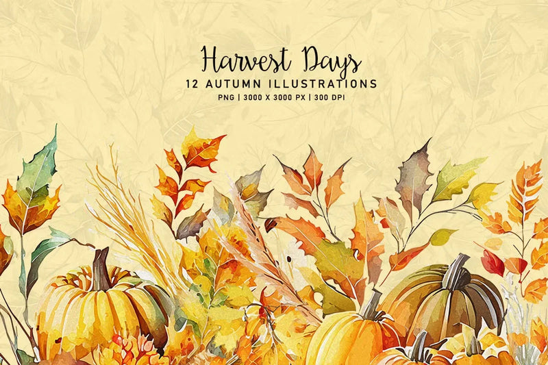 Harvest Days - Autumn - CraftNest - Digital Crafting and Art