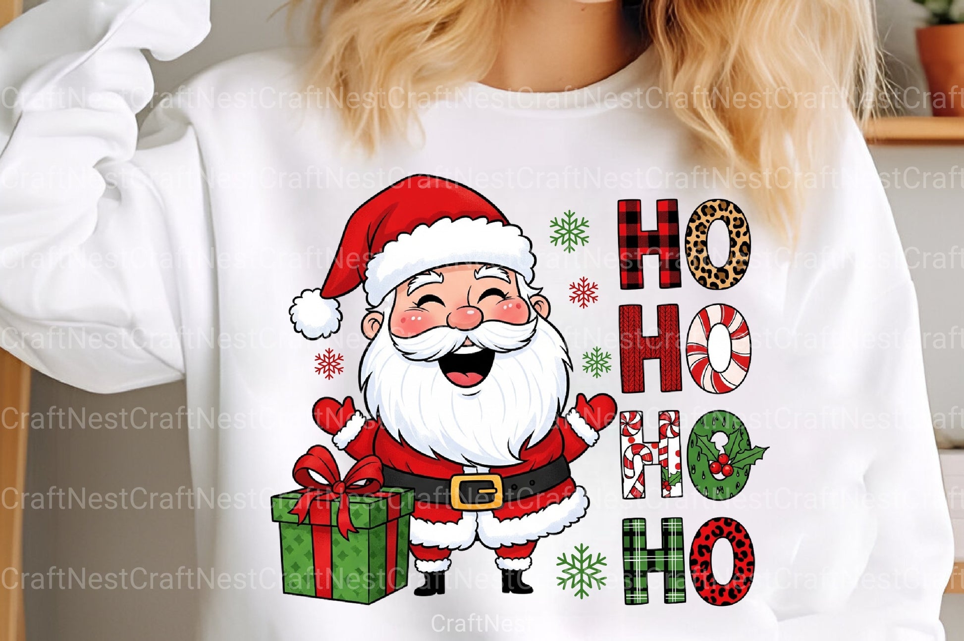 Santa Ho Clipart Bundle - CraftNest - Digital Crafting and Art